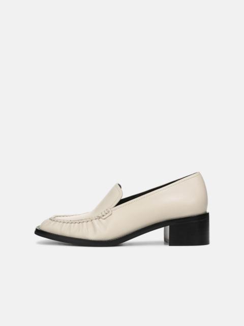 Vince Larose Leather Heeled Loafer