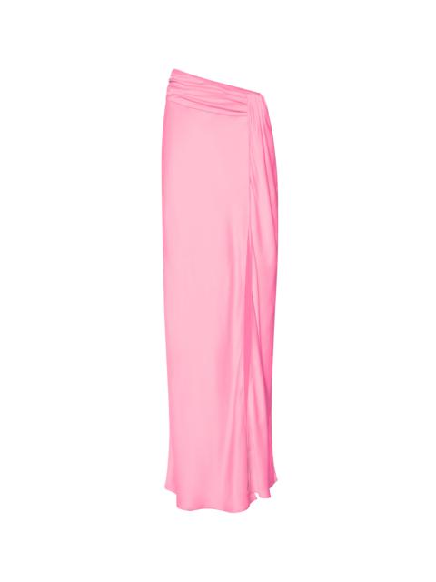 LAPOINTE Satin Asymmetric Skirt