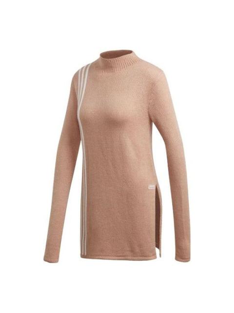 adidas (WMNS) adidas originals Tlrd Side Forked Pullover Wool Sweater Pearl Pink FN2795