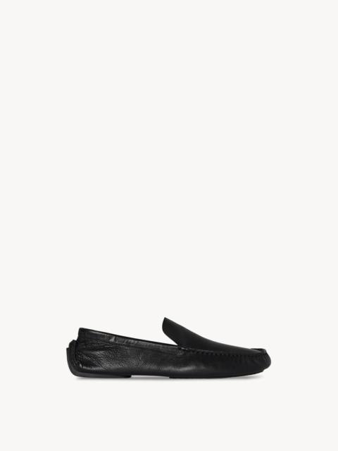 The Row Lucca Slip On in Leather