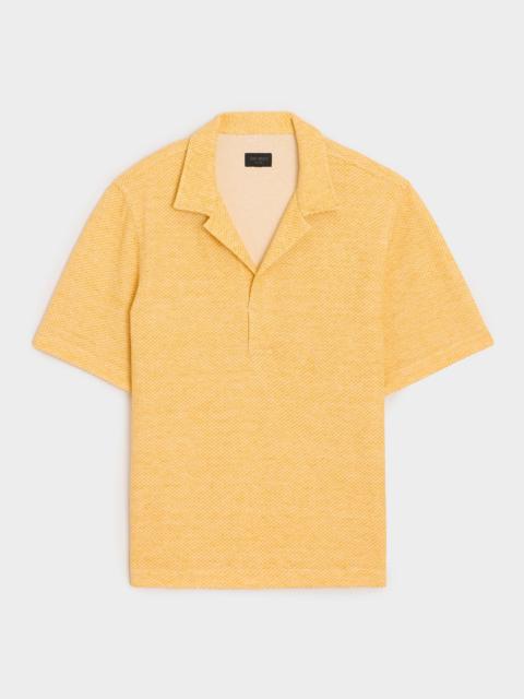 TODD SNYDER Relaxed Microcheck Montauk Polo