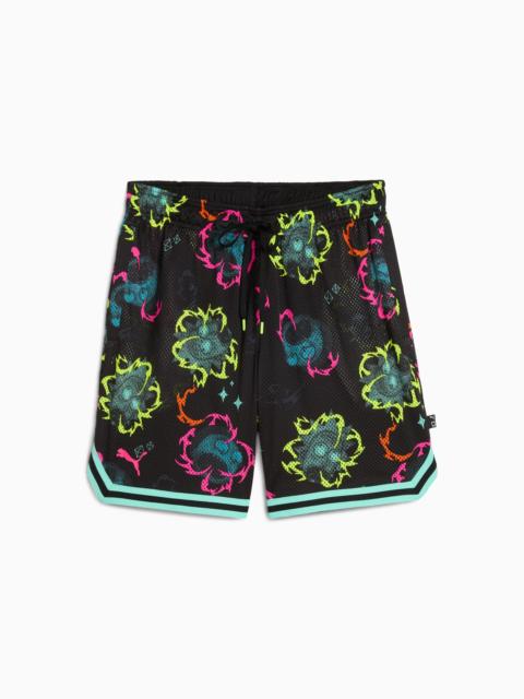 PUMA PUMA x RICK AND MORTY Men's 5.5" Basketball Shorts