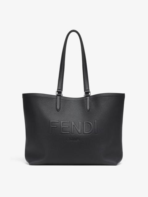 Fendi Roma Leather Shopper