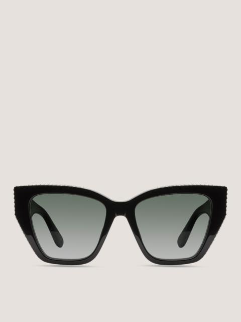 Stuart Weitzman CRYSTAL CAT-EYEÂ SUNGLASSES