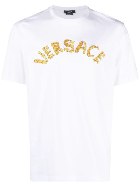 VERSACE Seashell Baroque-logo T-Shirt