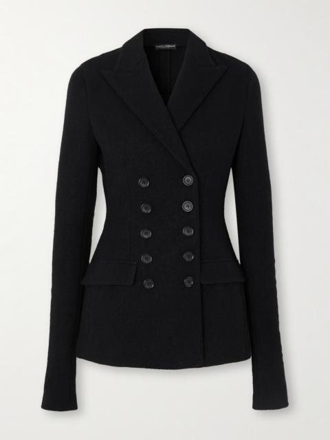 Dolce & Gabbana Double-breasted Wool Blazer