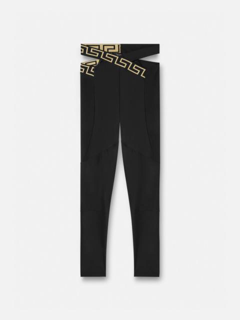 VERSACE Greca Border Gym Leggings