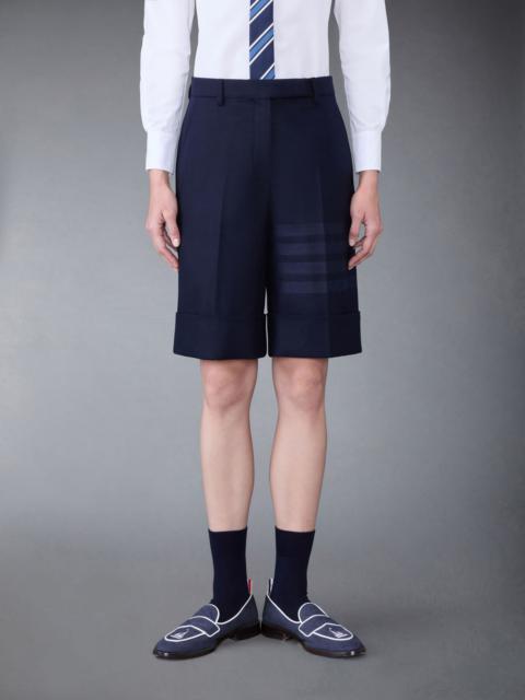 Thom Browne Flannel 4-Bar Sack Short