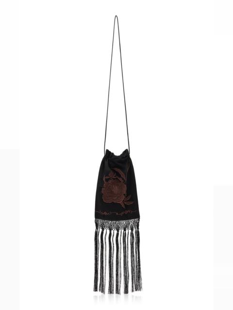 CONNER IVES Reconstituted Piano Shawl Medium Silk Bag