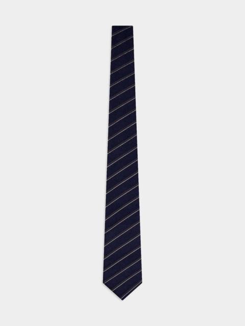 GIORGIO ARMANI Varsity Striped Silk Tie