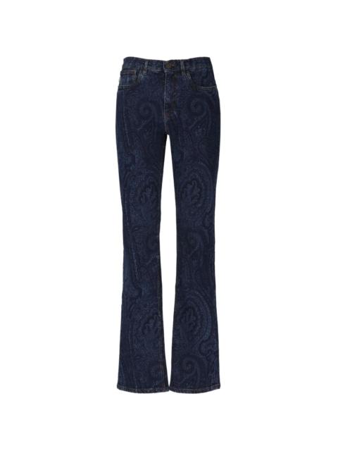 Etro paisley-print jeans