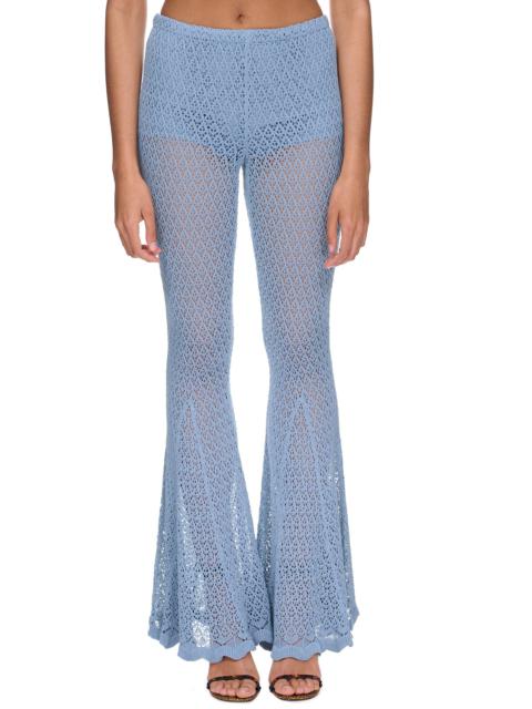 Blumarine Crochet Flared Pants