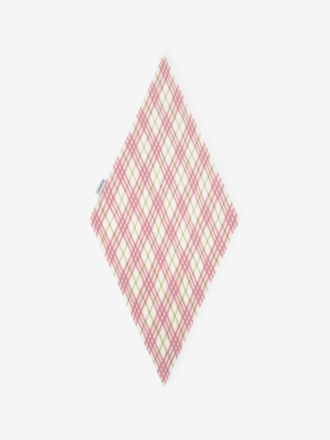 Burberry Check Silk Scarf