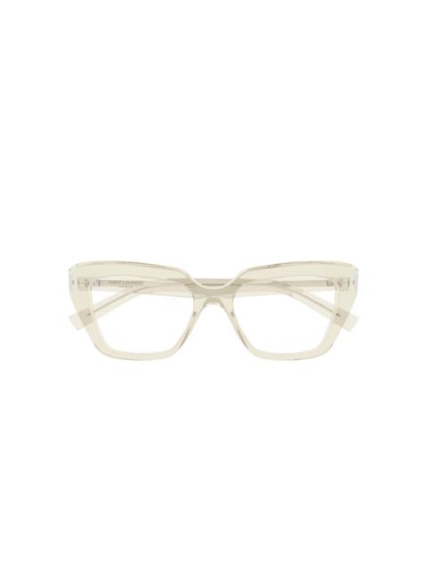 SAINT LAURENT geometric lasses