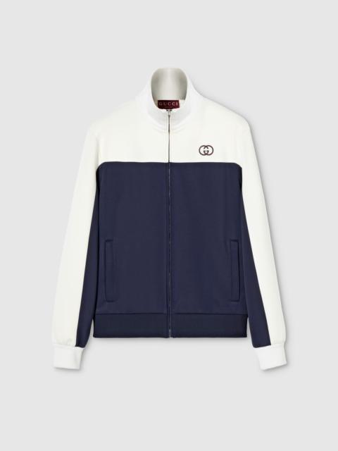 GUCCI Technical jersey zip jacket