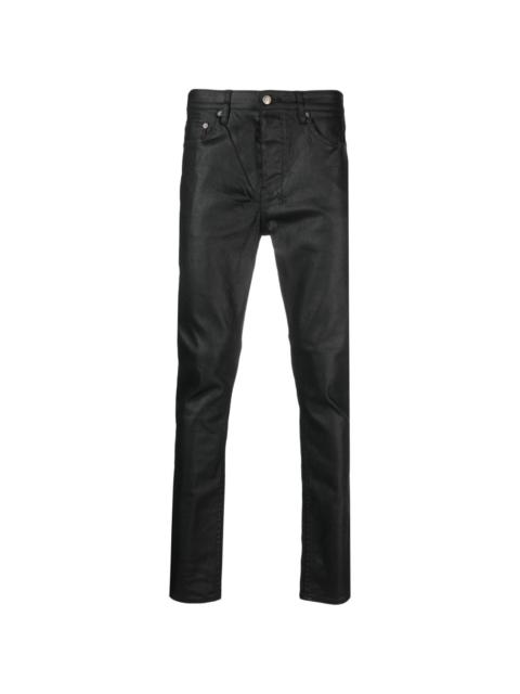 mid-rise skinny jeans