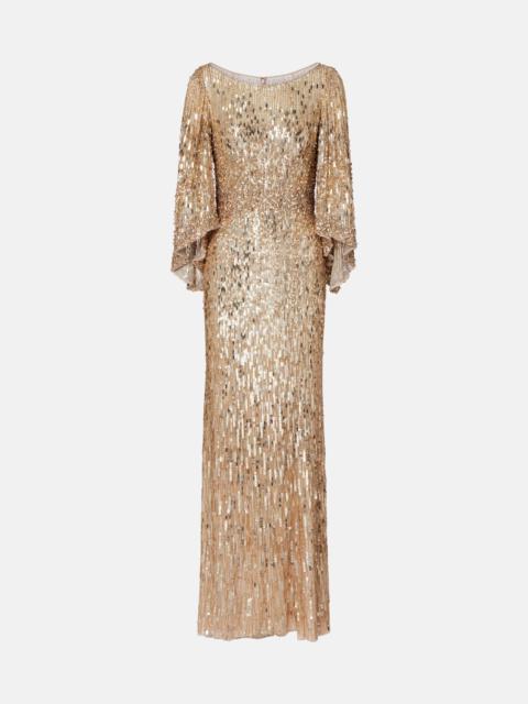 JENNY PACKHAM Ines sequined gown