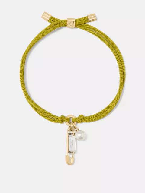 kate spade Bits And Baubles Sam Tag Cord Bracelet