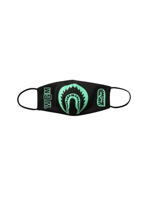 BAPE Glow In The Dark Shark Mask 'Black'