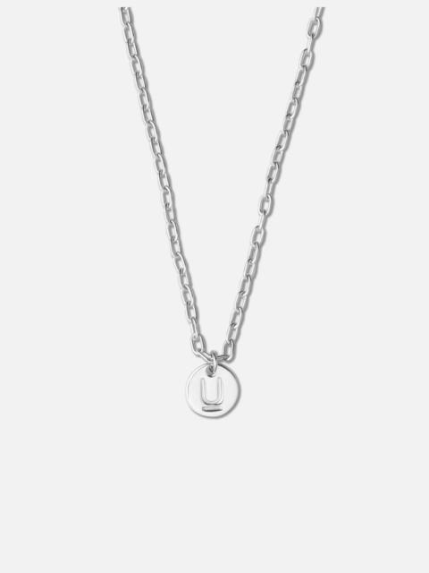 UNDERCOVER UP1F4N01 LOGO NECKLACE