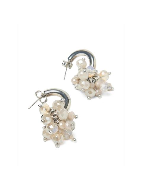 PESERICO bead hoop earrings
