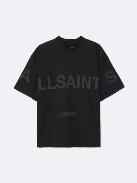 ALLSAINTS BIGGY OVERSIZED LOGO PRINT T-SHIRT