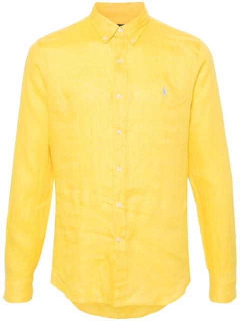 Polo Ralph Lauren Polo Pony-embroidered linen shirt