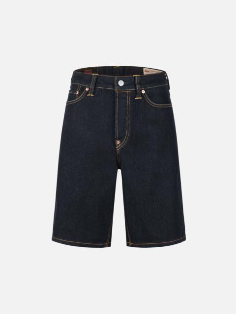 EVISU Graffiti Daicock Print Regular Fit Denim Shorts