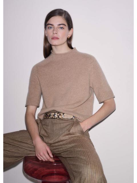 ME+EM Roll Trim Knit Tee