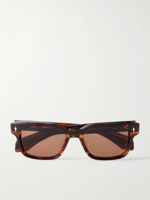JACQUES MARIE MAGE Molino 55 Rectangular-Frame Acetate Sunglasses