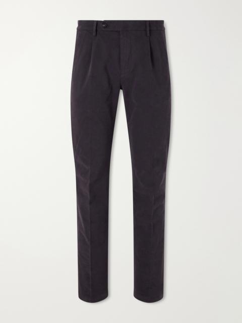 massimo alba Ionio2 Straight-Leg Cotton-Blend Trousers