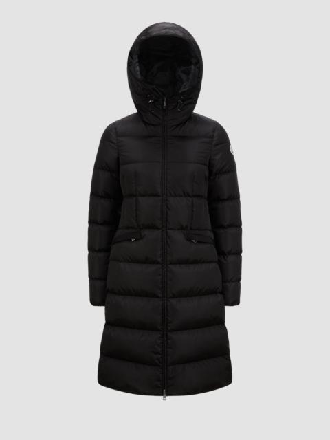 Moncler Alastore Long Down Jacket | REVERSIBLE