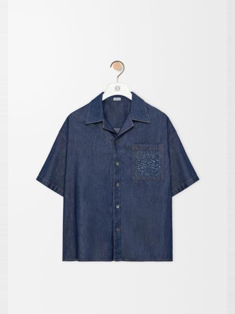 Loewe Short sleeve shirt in cotton