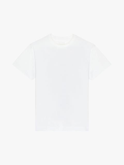 Givenchy SLIM FIT T-SHIRT WITH TAG EFFECT DOG PRINT