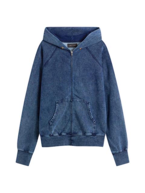 LES TIEN Les Tien Heavyweight Raglan Zip Hoodie