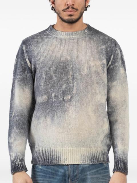 Avant Toi ombre-effect crew-neck sweater