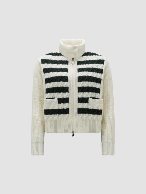 Moncler Padded Wool Cardigan