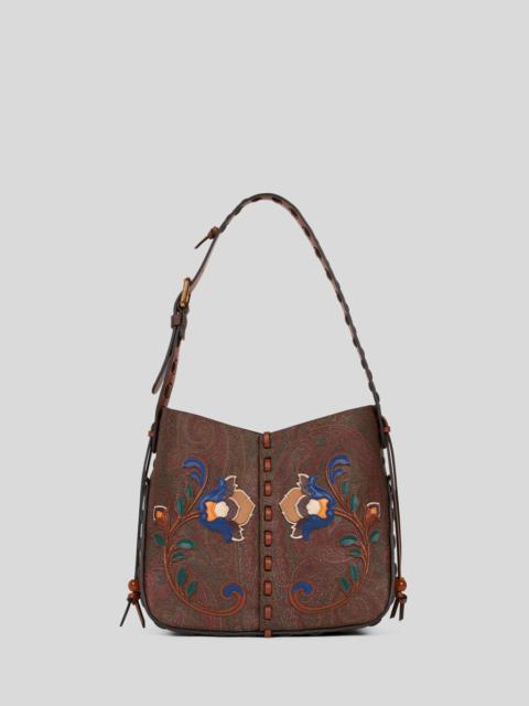 Etro MEDIUM SUEDE PONY BAG | REVERSIBLE