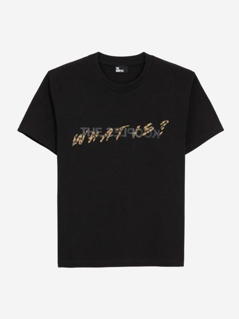 The Kooples WHAT IS BLACK AND LEOPARD T-SHIRT