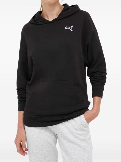 PUMA Better Essentials logo-embroidered pouch-pocket hoodie