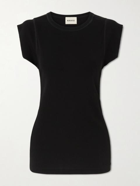 KHAITE Angel Cotton-jersey T-shirt