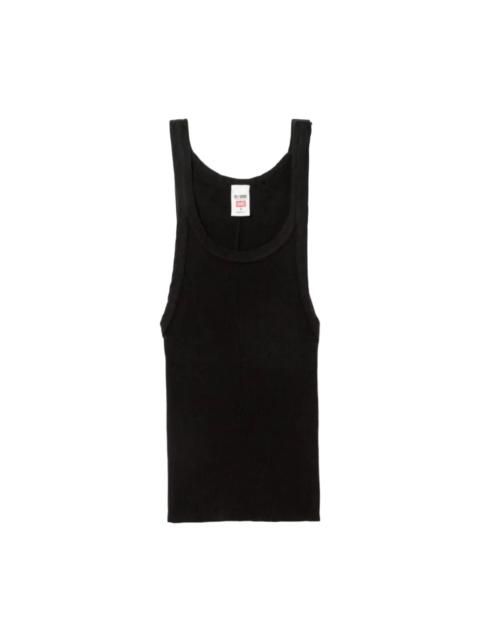 RE/DONE Hanes Cropped Ribbed Tank