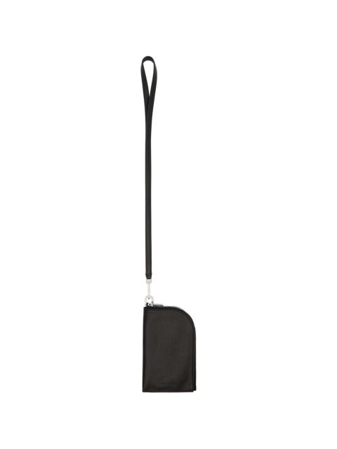 Rick Owens Black Concordians Neckwallet