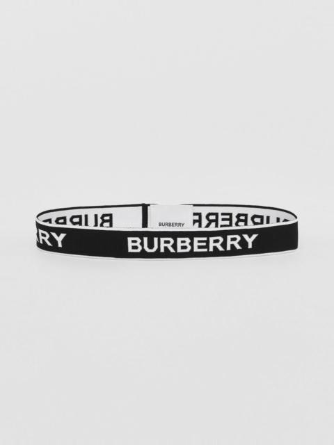 Burberry Logo Jacquard Headband