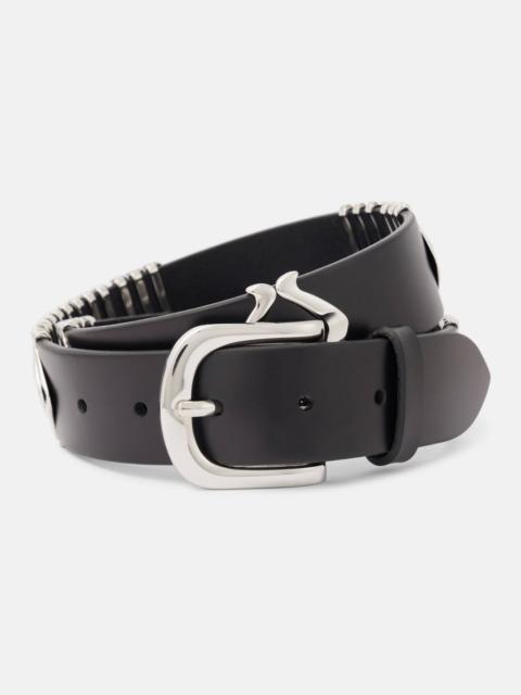 Isabel Marant Embellished leather belt
