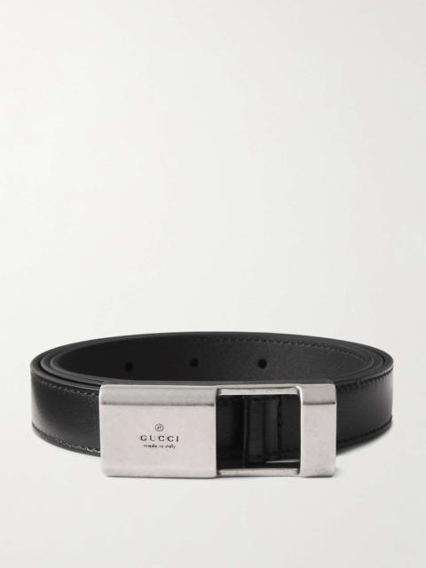 GUCCI 2cm Leather Belt