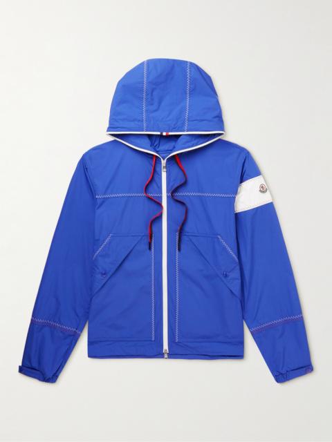 Moncler Fujio Logo-Appliquéd Shell Hooded Jacket
