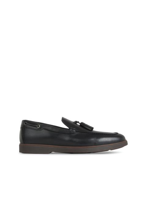 tassel-detailed leather loafers