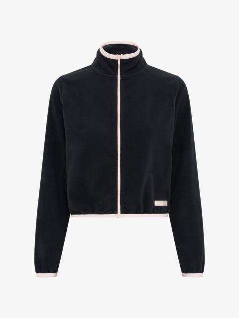Repetto Short fleece zip-up jacket