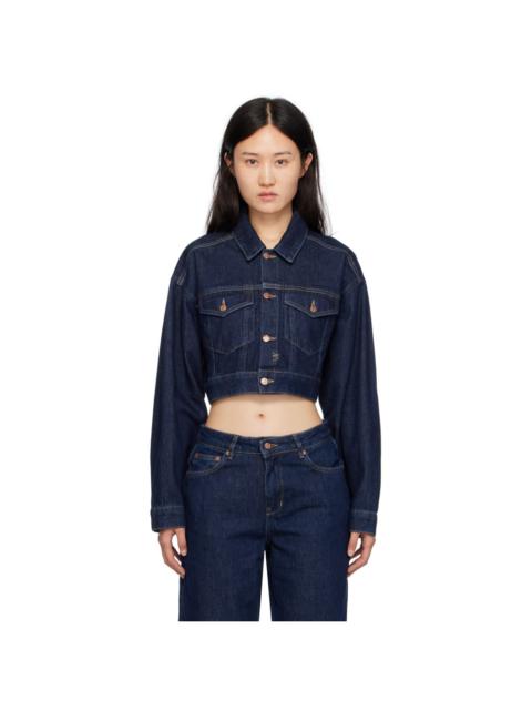 Ksubi Navy Kommand Denim Jacket